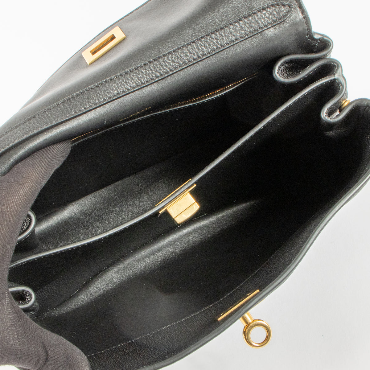 Balenciaga Black Small Rodeo Shoulder bag