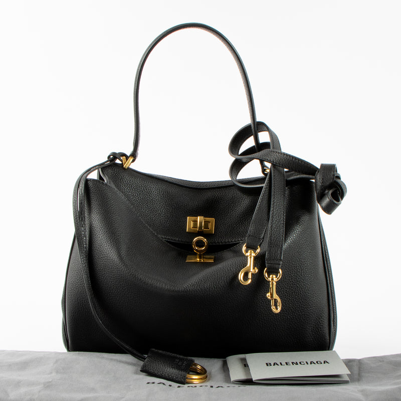 Balenciaga Black Small Rodeo Bag