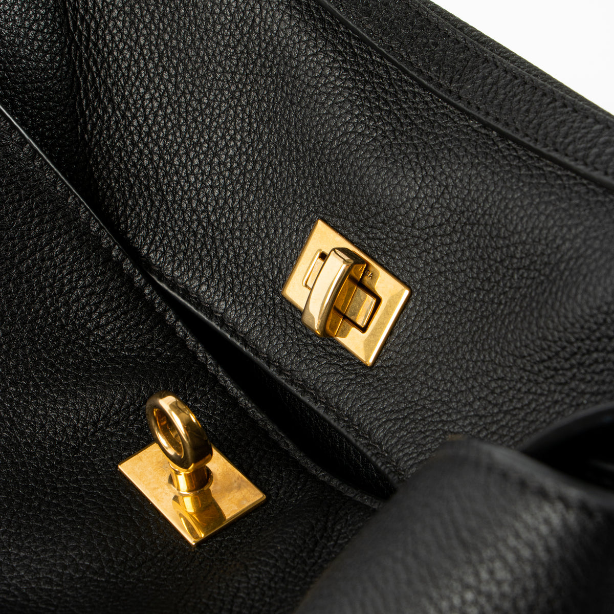Balenciaga Black Small Rodeo Shoulder bag