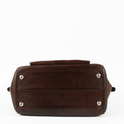 Shop this authentic Delvaux Brown Bridon Brillant 12H Bag pre-loved on Labellov.com 
