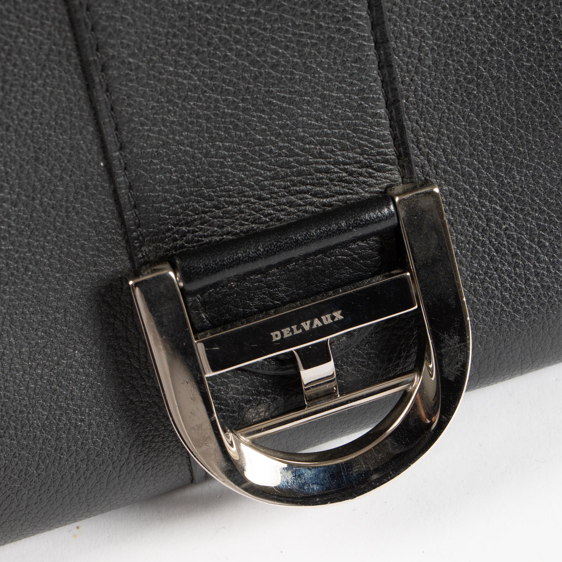 Delvaux Black Sellier Brillant Mini Bag