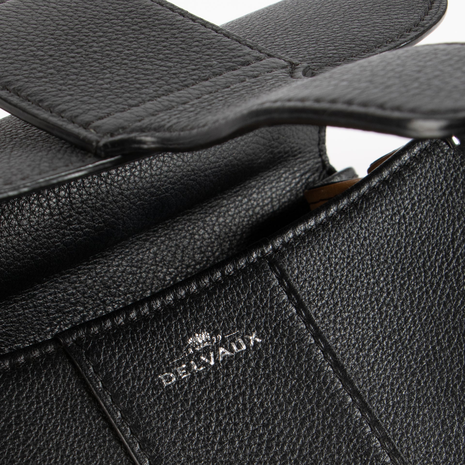 Delvaux Black Sellier Brillant Mini Bag