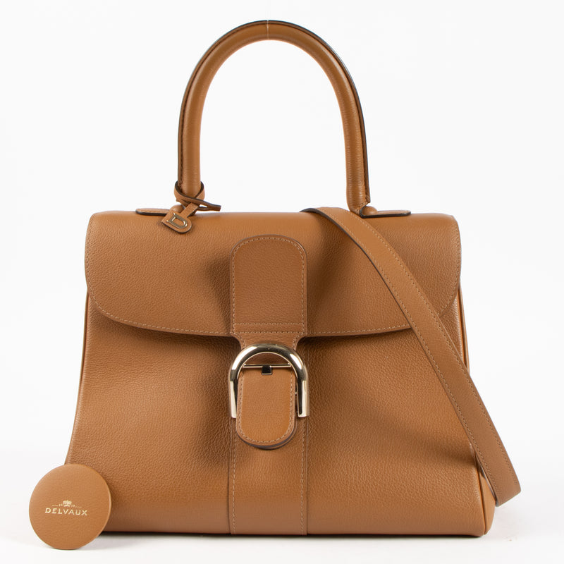 Delvaux Vegetal Sellier Brillant MM Bag
