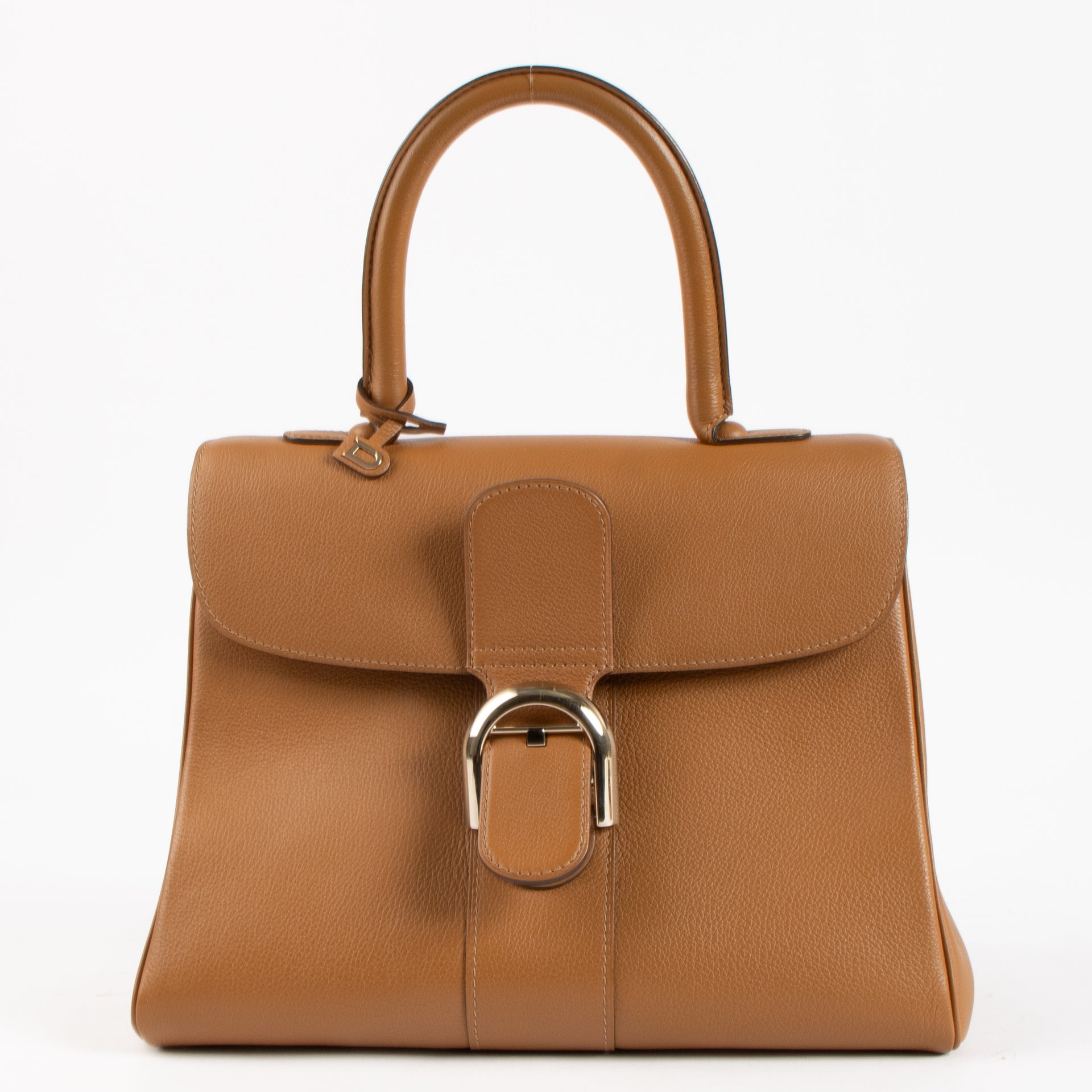 Delvaux Vegetal Sellier Brillant MM Bag