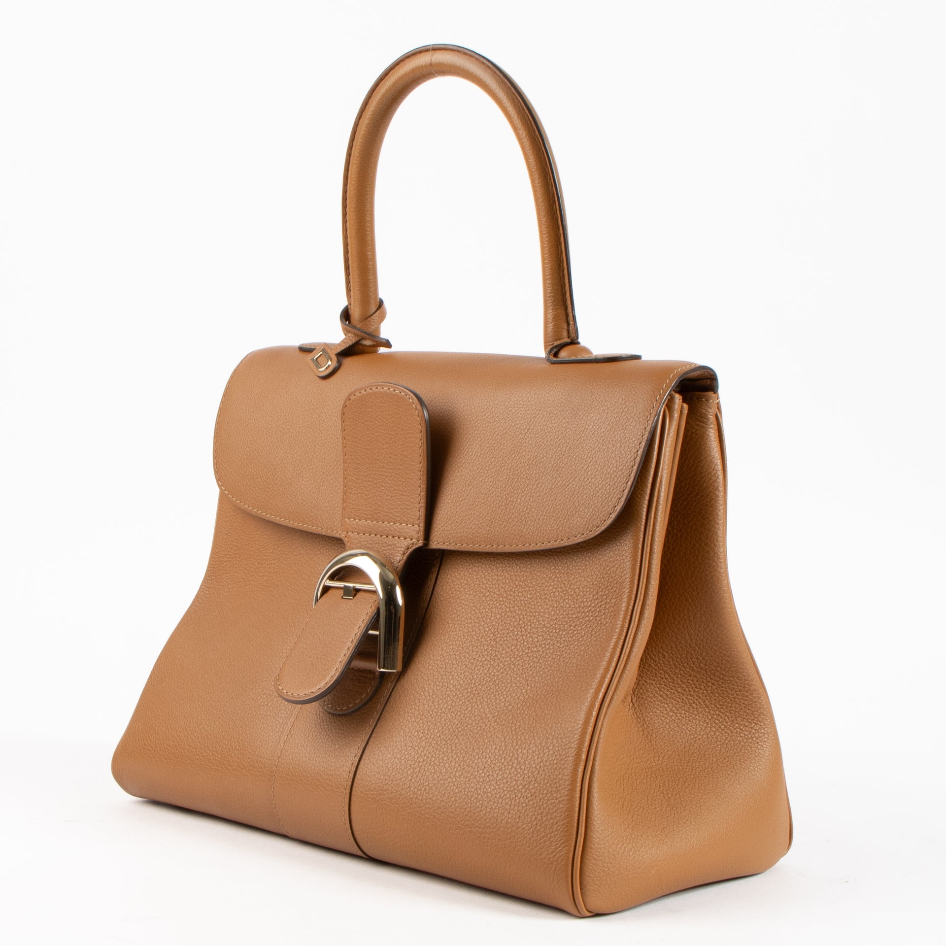 Delvaux Vegetal Sellier Brillant MM Bag