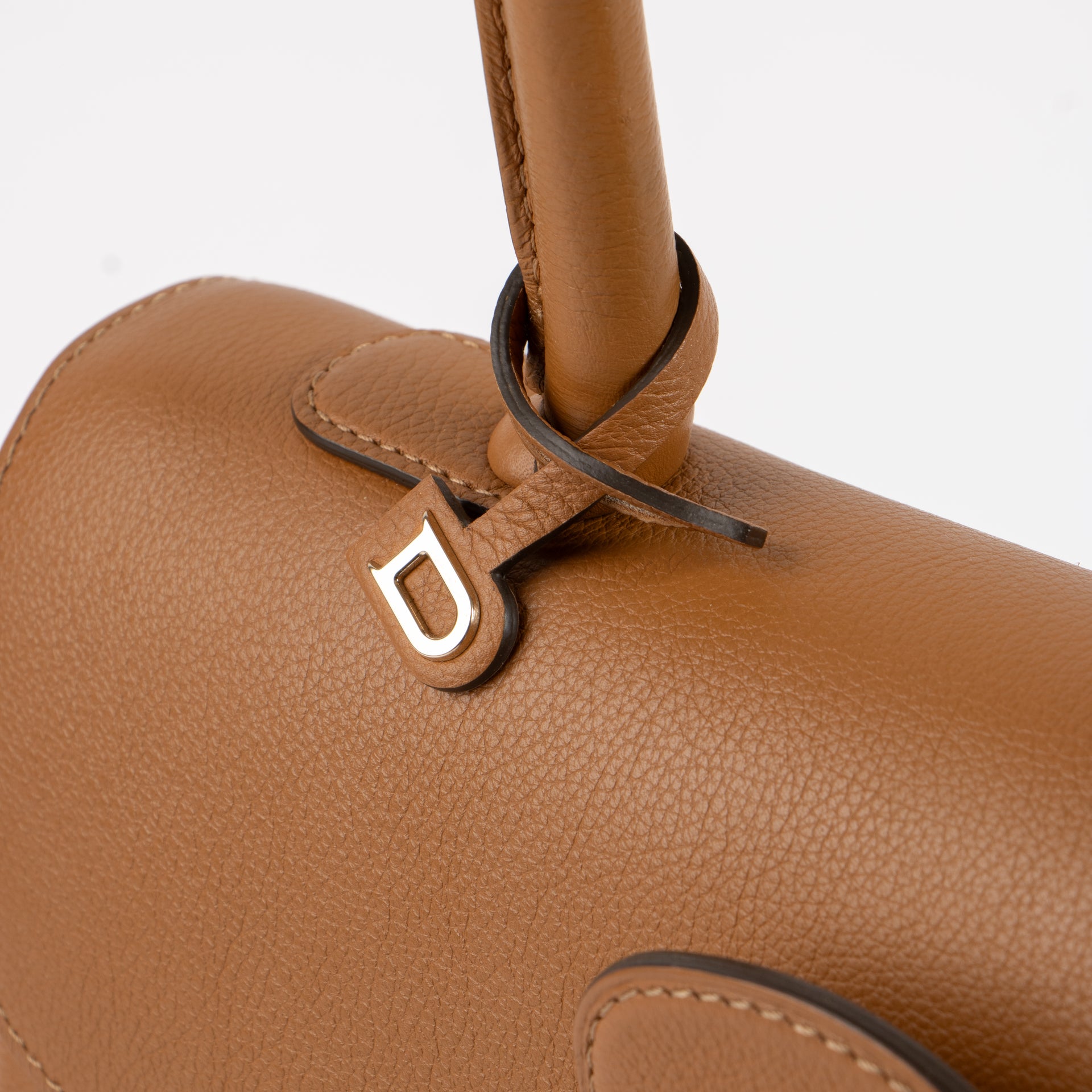Delvaux Vegetal Sellier Brillant MM Bag