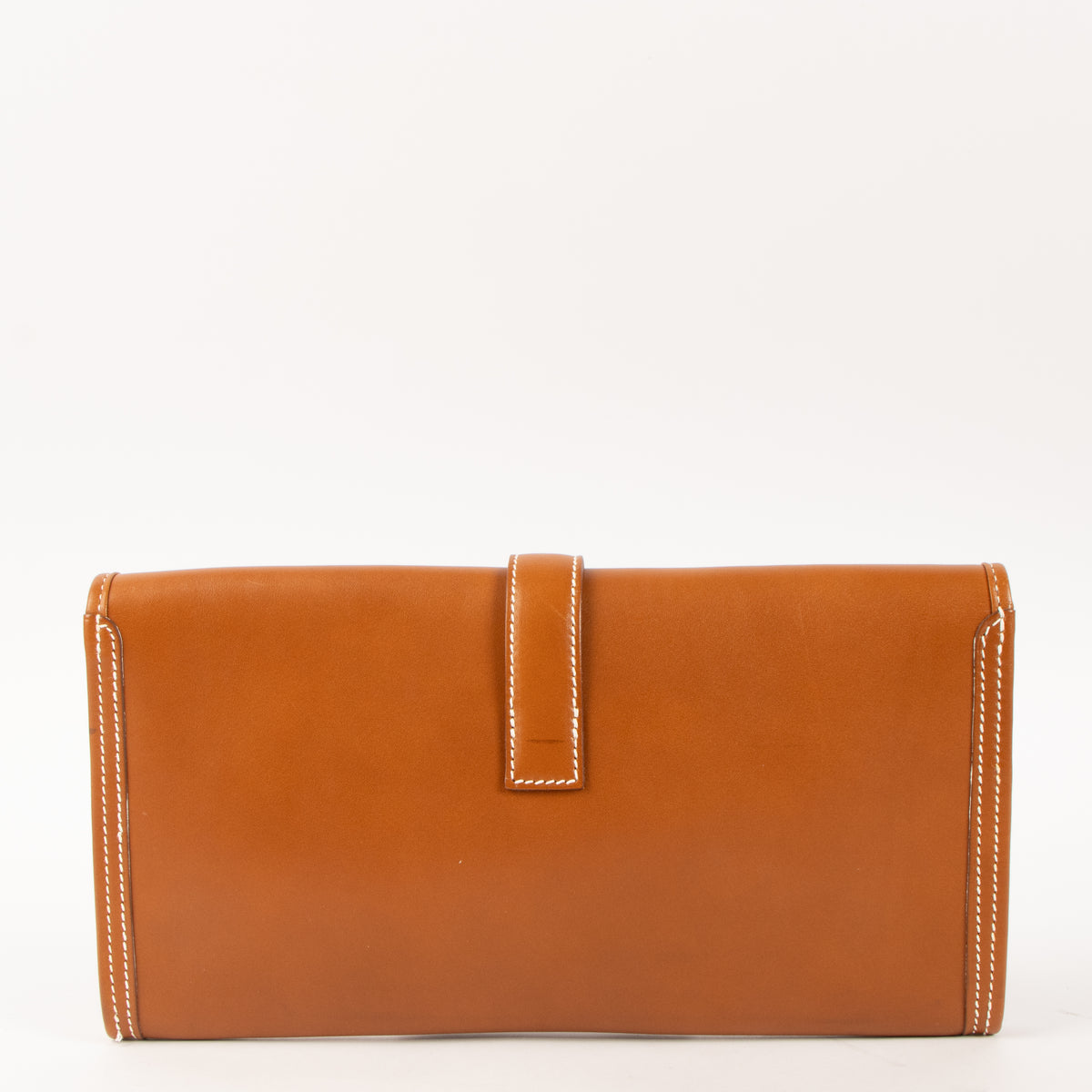 Hermes Jige Elan 29 Fauve Tadelakt Clutch