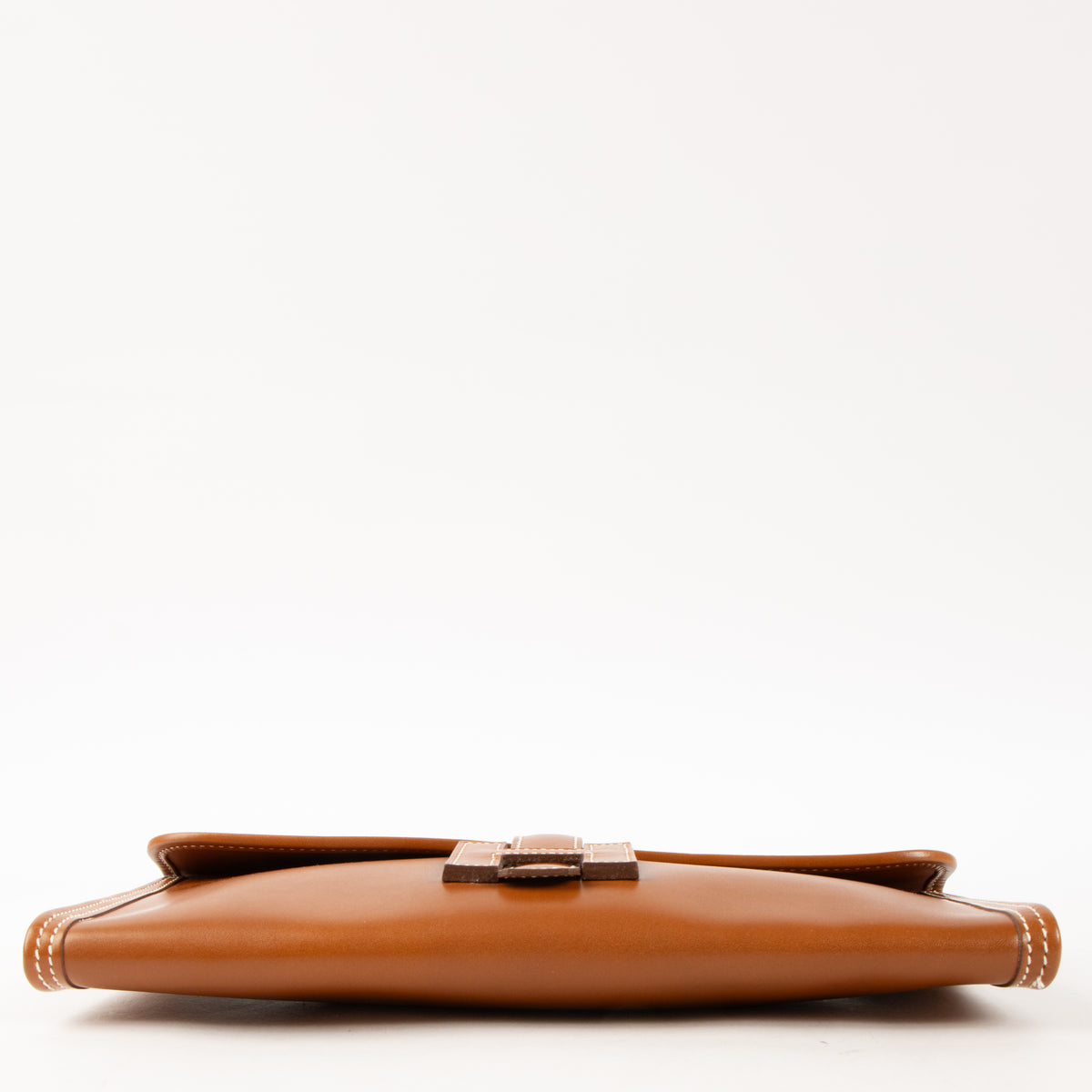 Hermes Jige Elan 29 Fauve Tadelakt Clutch