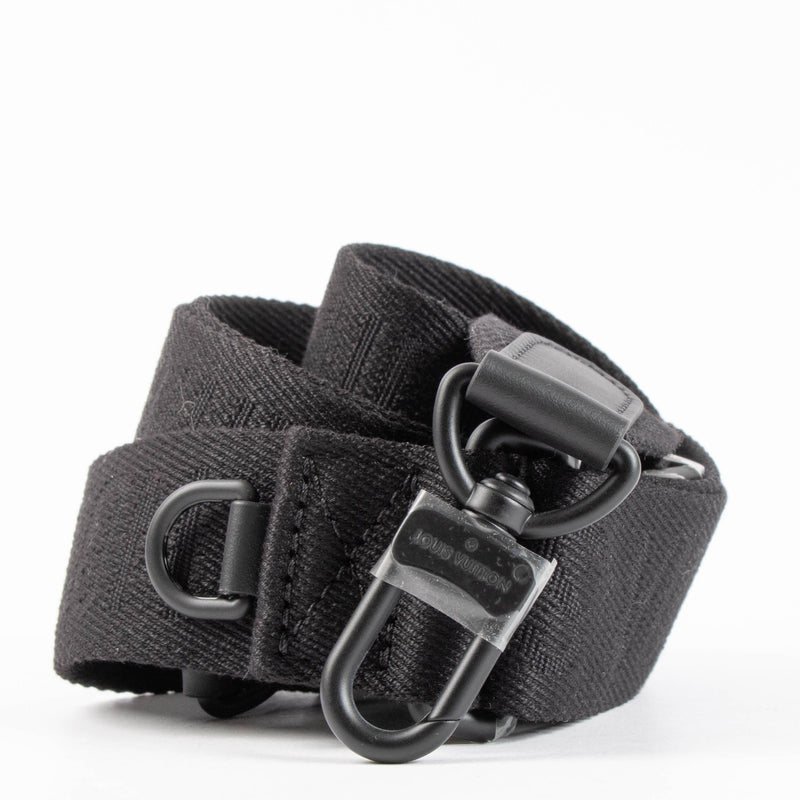 Louis Vuitton Black Monogram Shadow Trio Messenger Strap