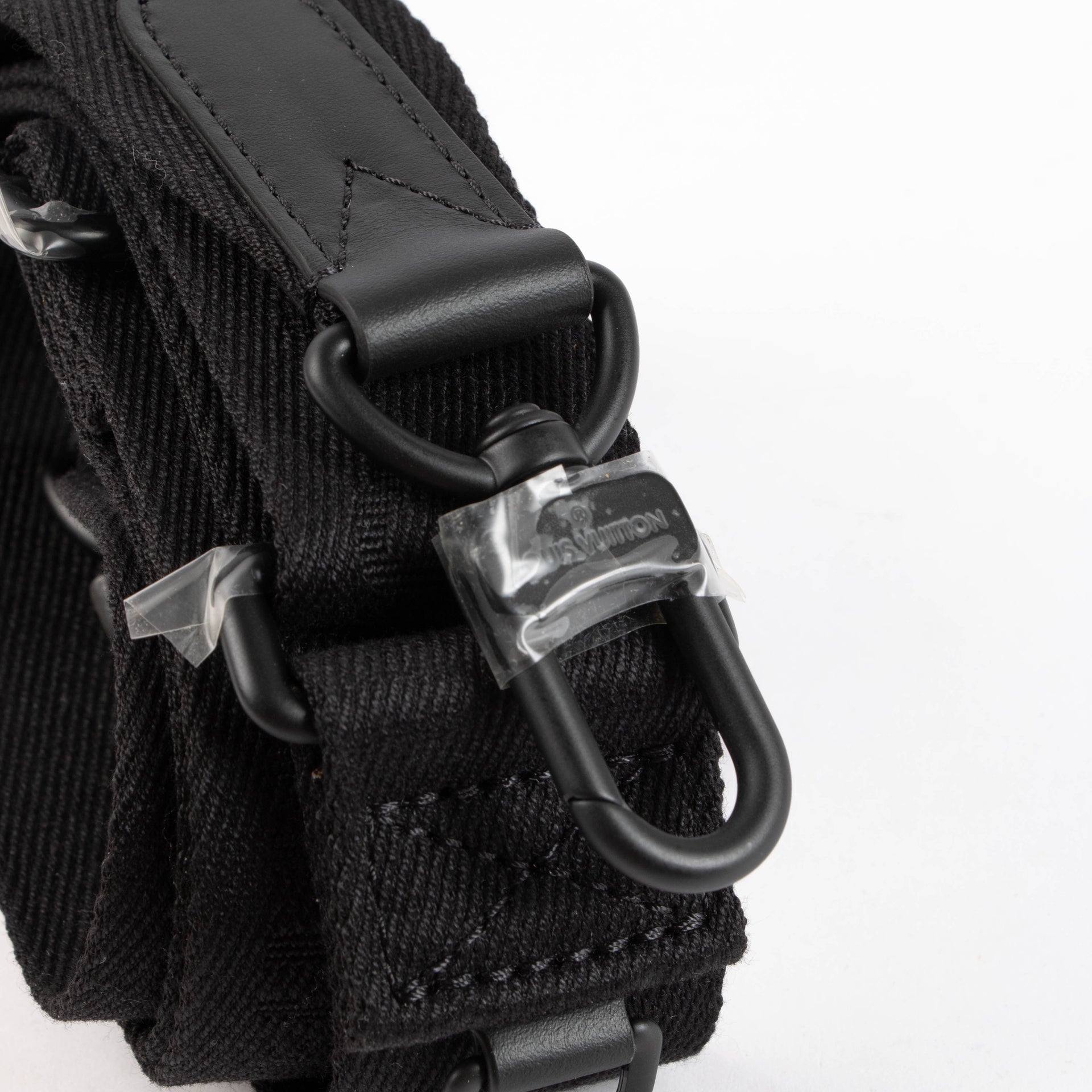 Louis Vuitton Black Monogram Shadow Trio Messenger Strap