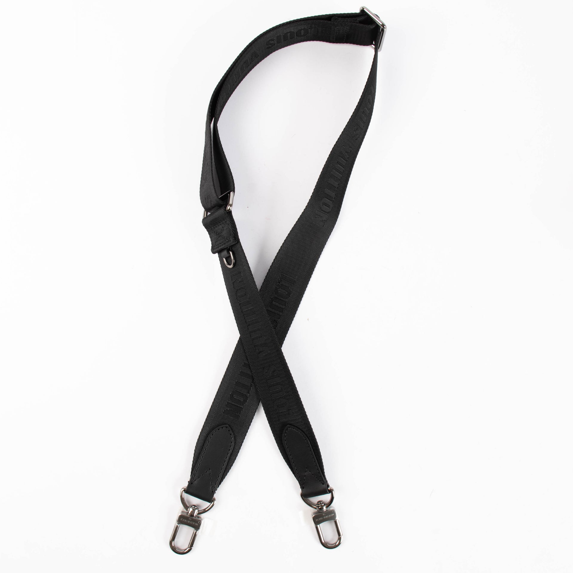 Louis Vuitton Black Monogram Eclipse Trio Messenger Strap
