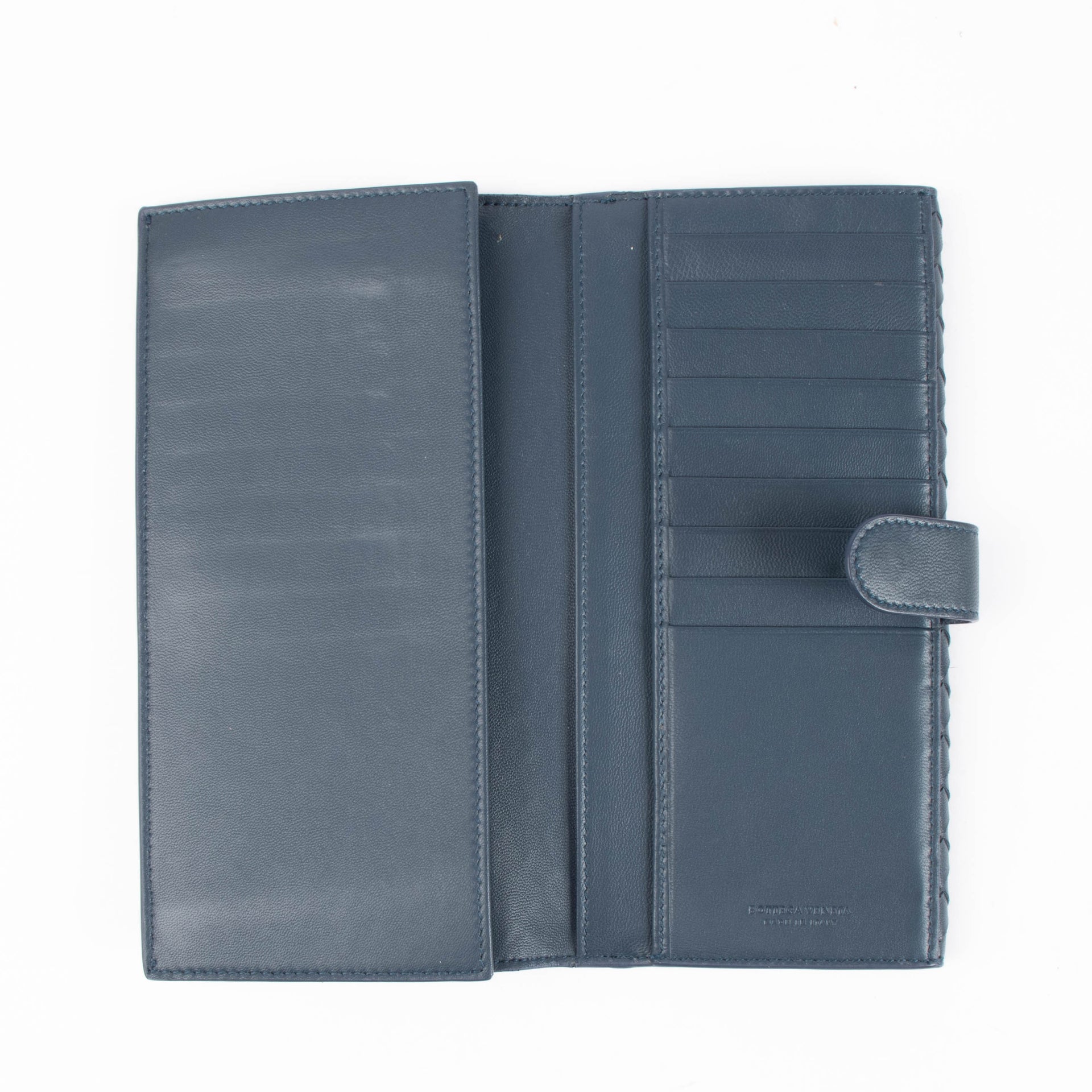 Bottega Veneta Blue Wallet
