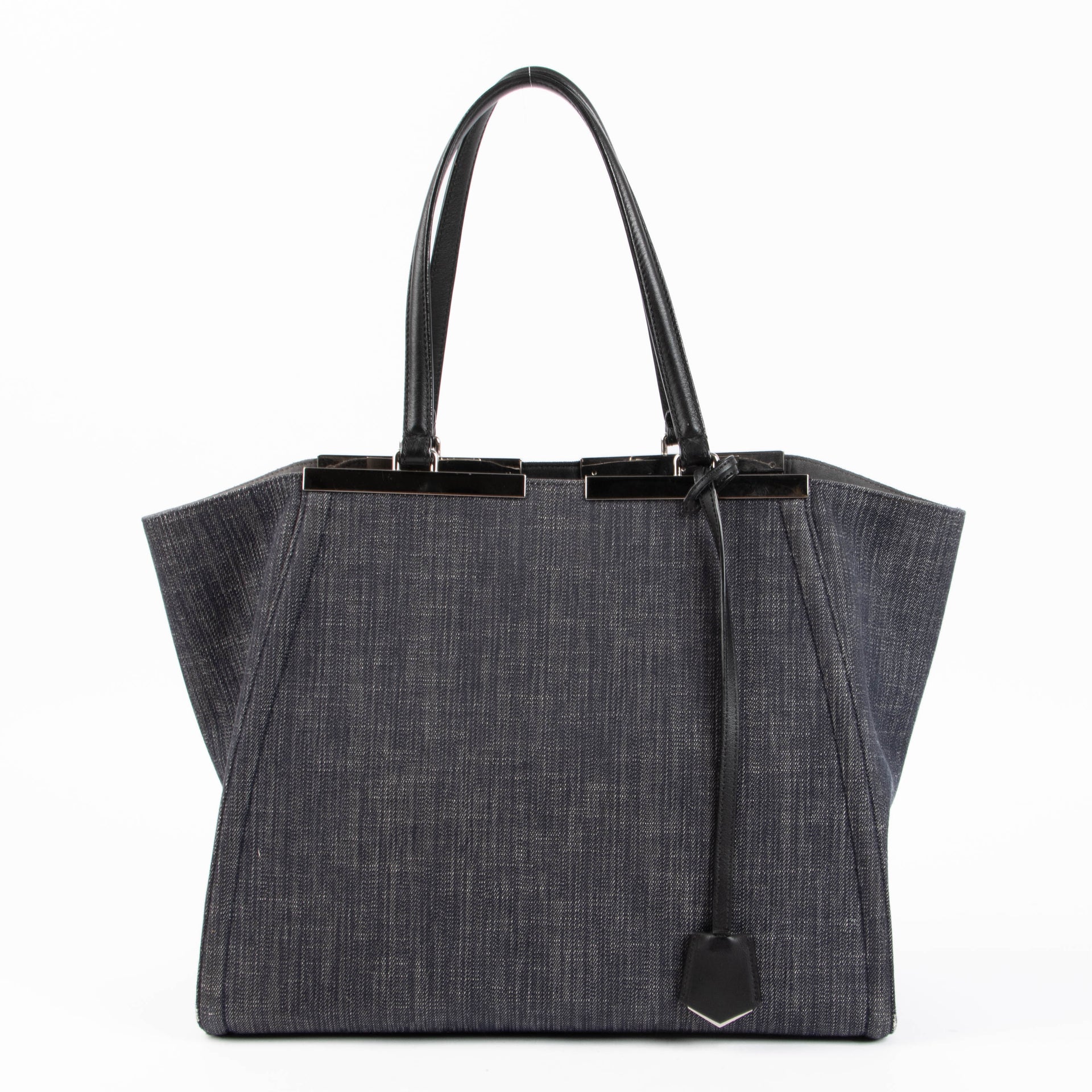 Fendi Denim 3 Jours Tote Bag