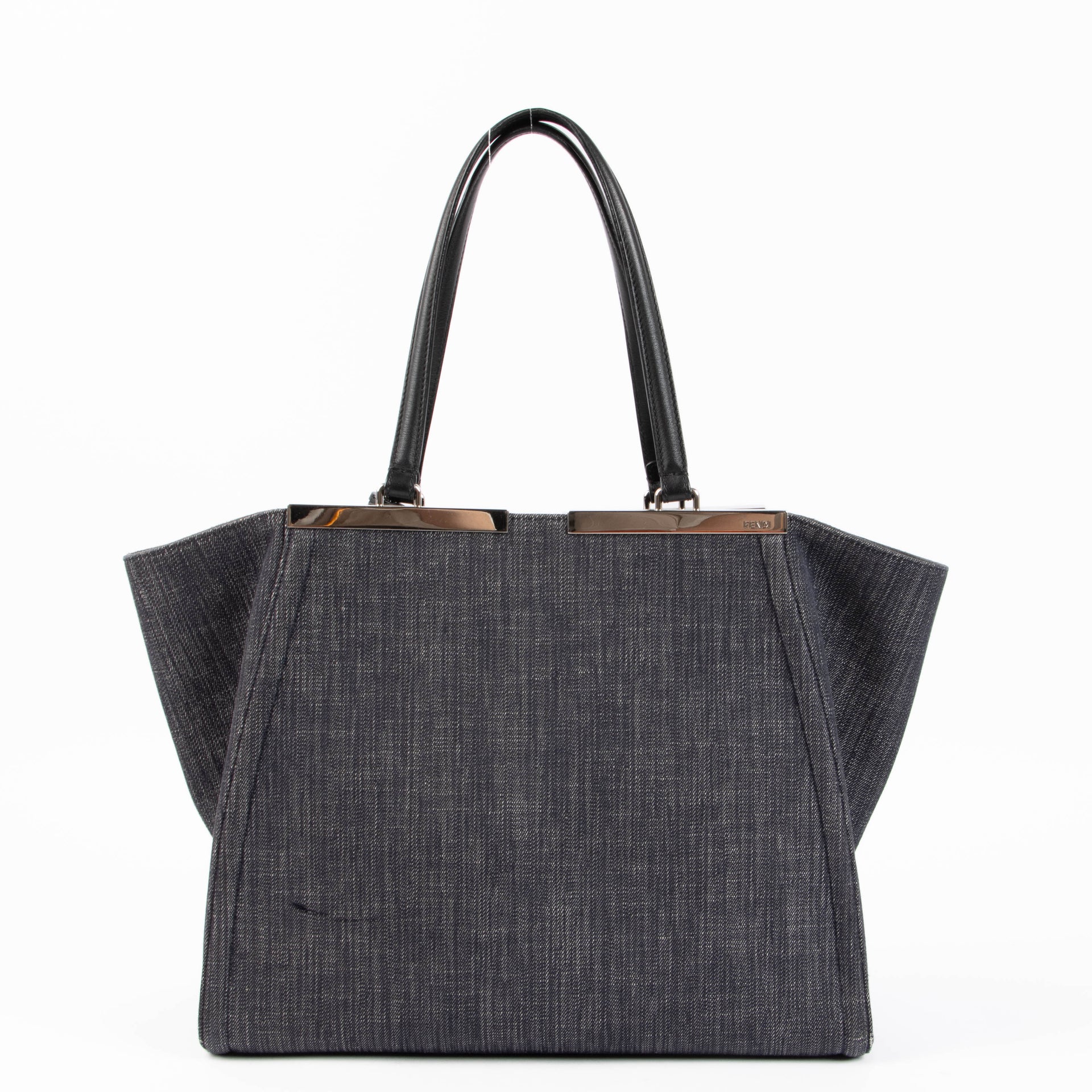 Fendi Denim 3 Jours Tote Bag