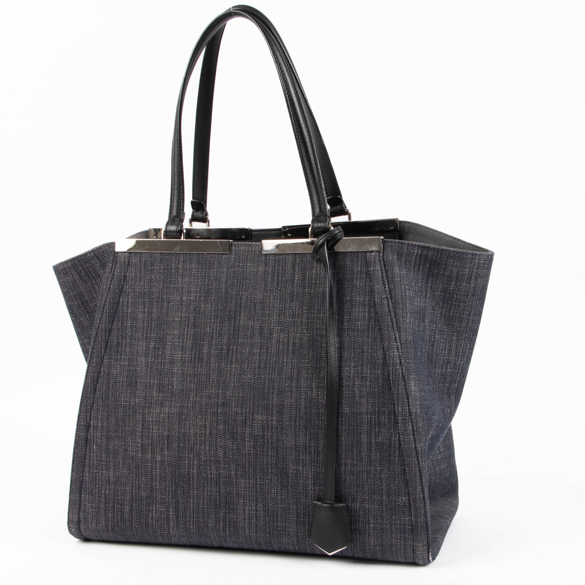 Fendi Denim 3 Jours Tote Bag