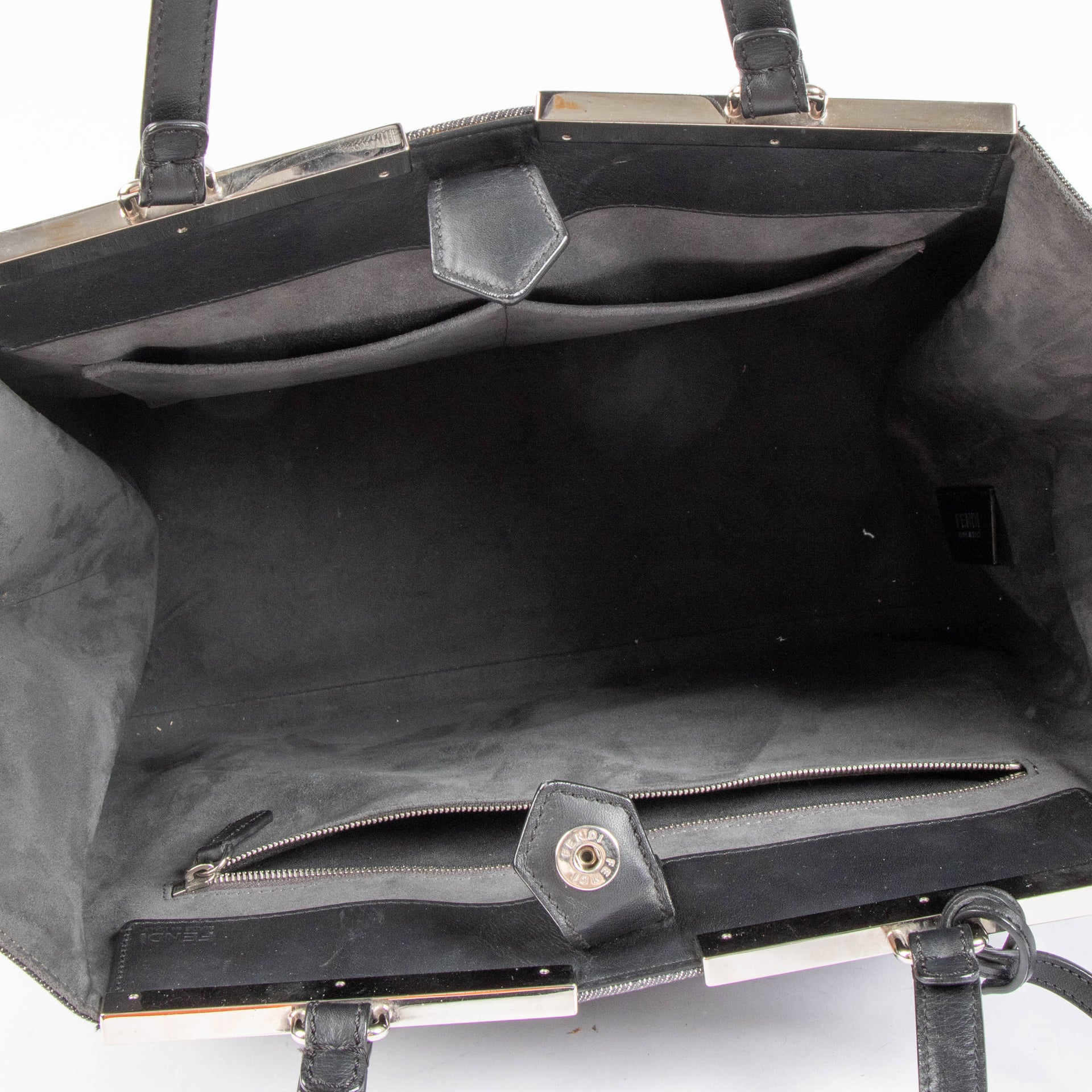 Fendi Denim 3 Jours Tote Bag