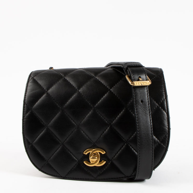 Shop the authentic Chanel Black Calfskin Coco Mail Small Flap Bag on Labellov.com !