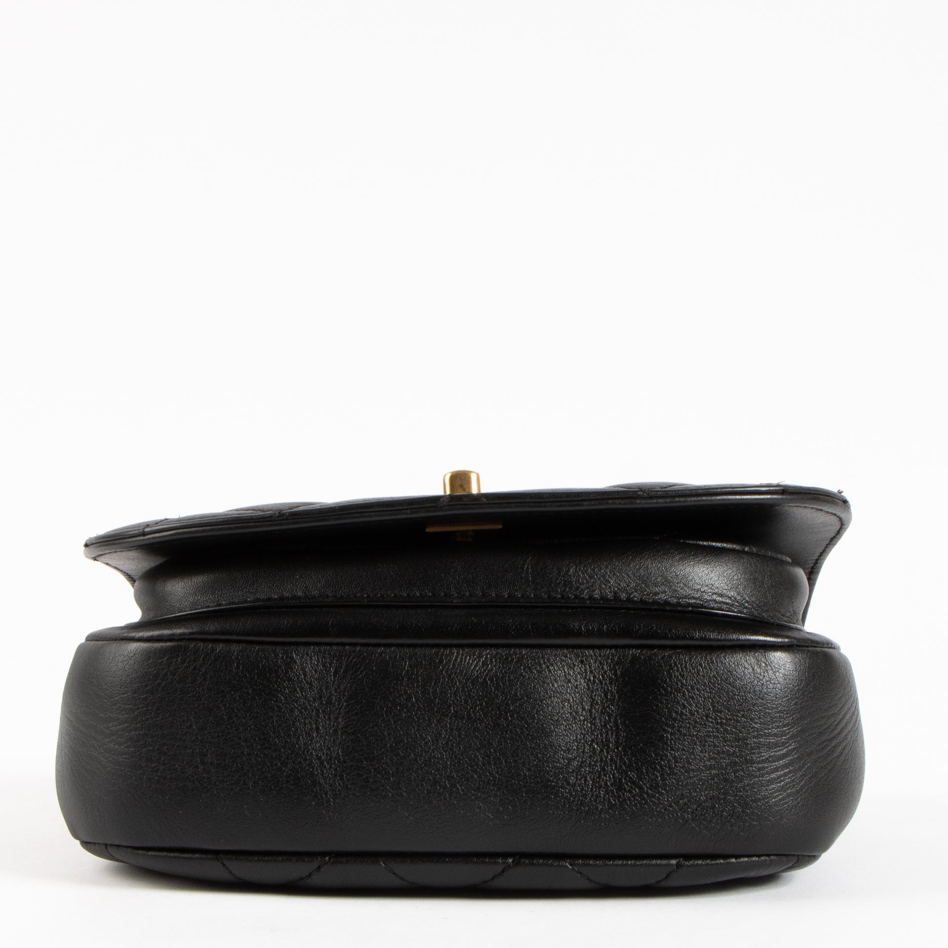 Shop the authentic Chanel Black Calfskin Coco Mail Small Flap Bag on Labellov.com !
