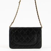 Shop the authentic Chanel Black Caviar Wallet On Chain on Labellov.com !