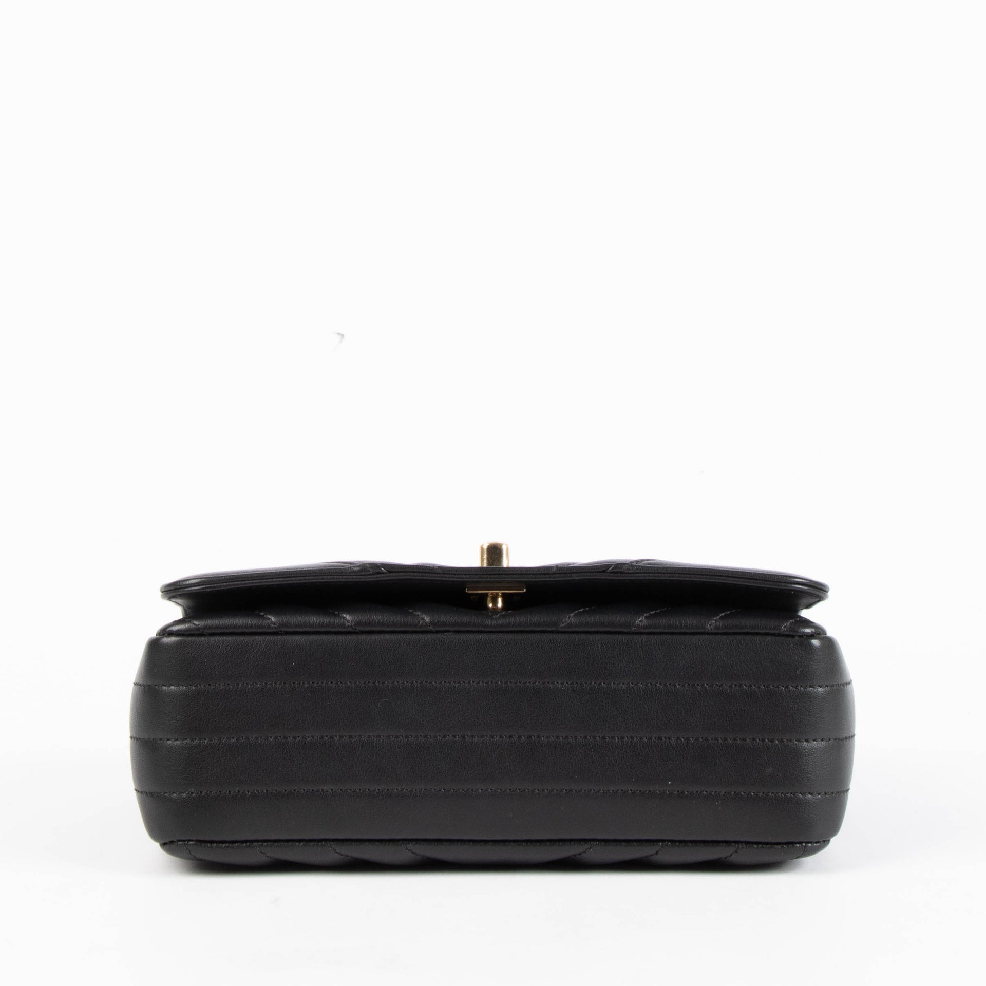 Shop this 100% authentic Chanel Black Chevron Mini Flap Bag at Labellov.com