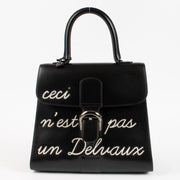 Shop the authentic Delvaux Black Box Calf Brillant L'Humour MM Bag on Labellov.com !