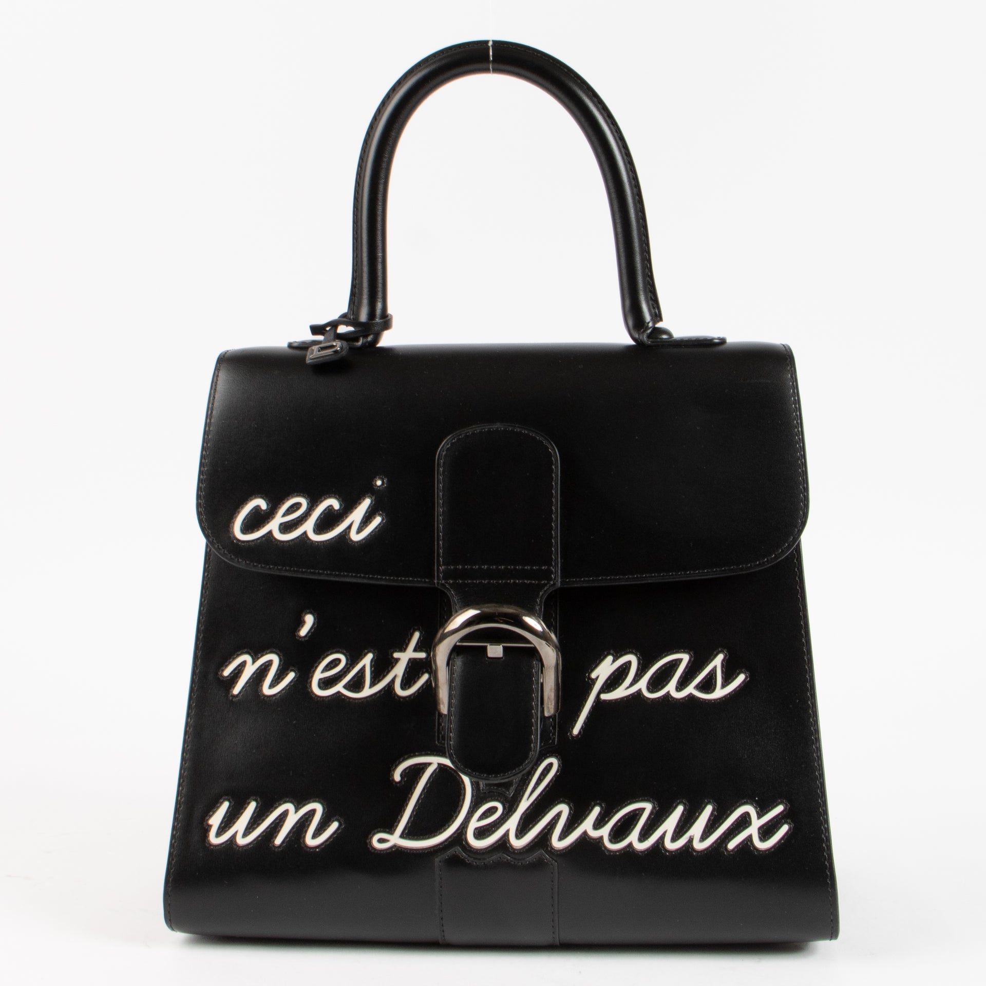 Shop the authentic Delvaux Black Box Calf Brillant L'Humour MM Bag on Labellov.com !