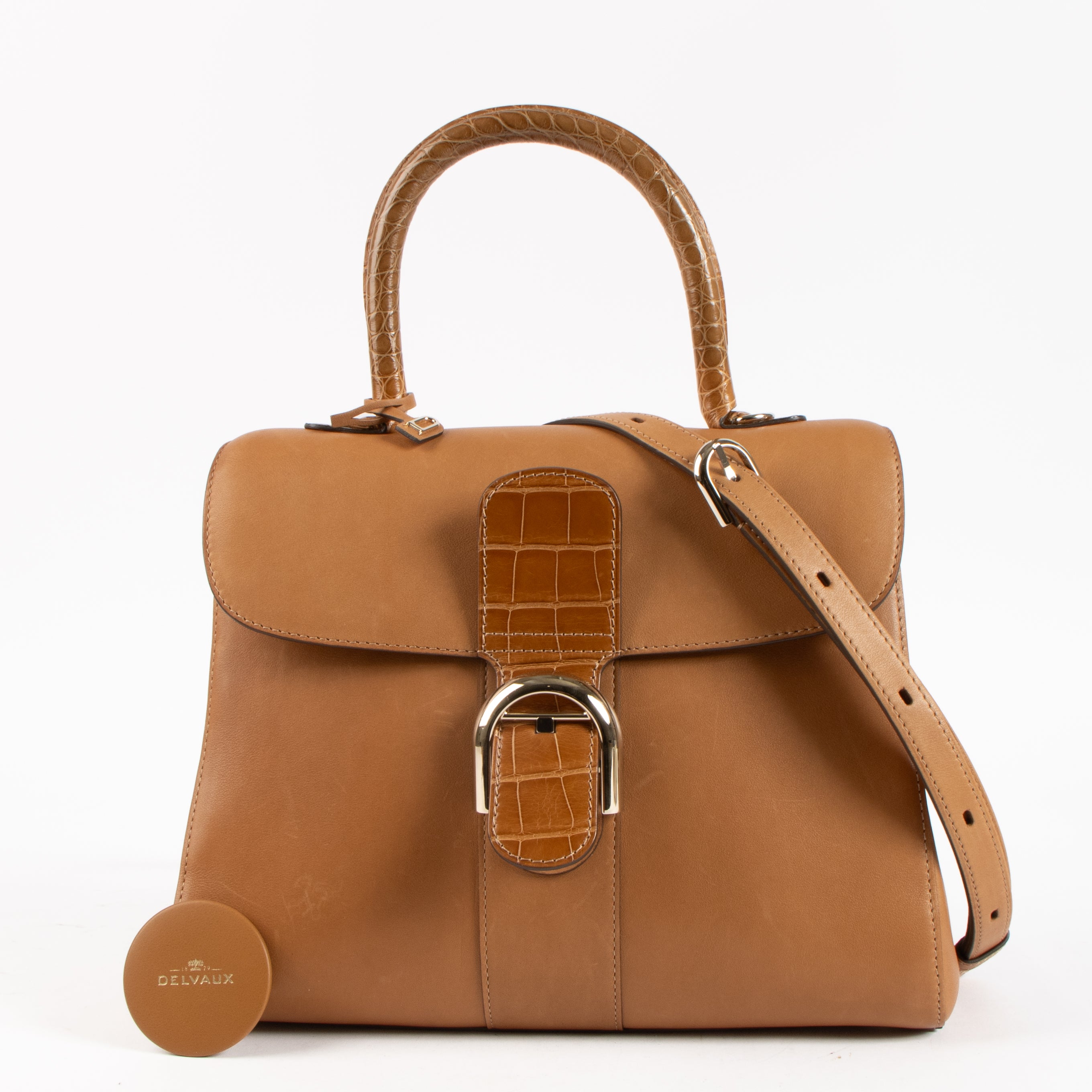 Delvaux Vegetal Alligator/Dream Brillant MM Bag – Labellov