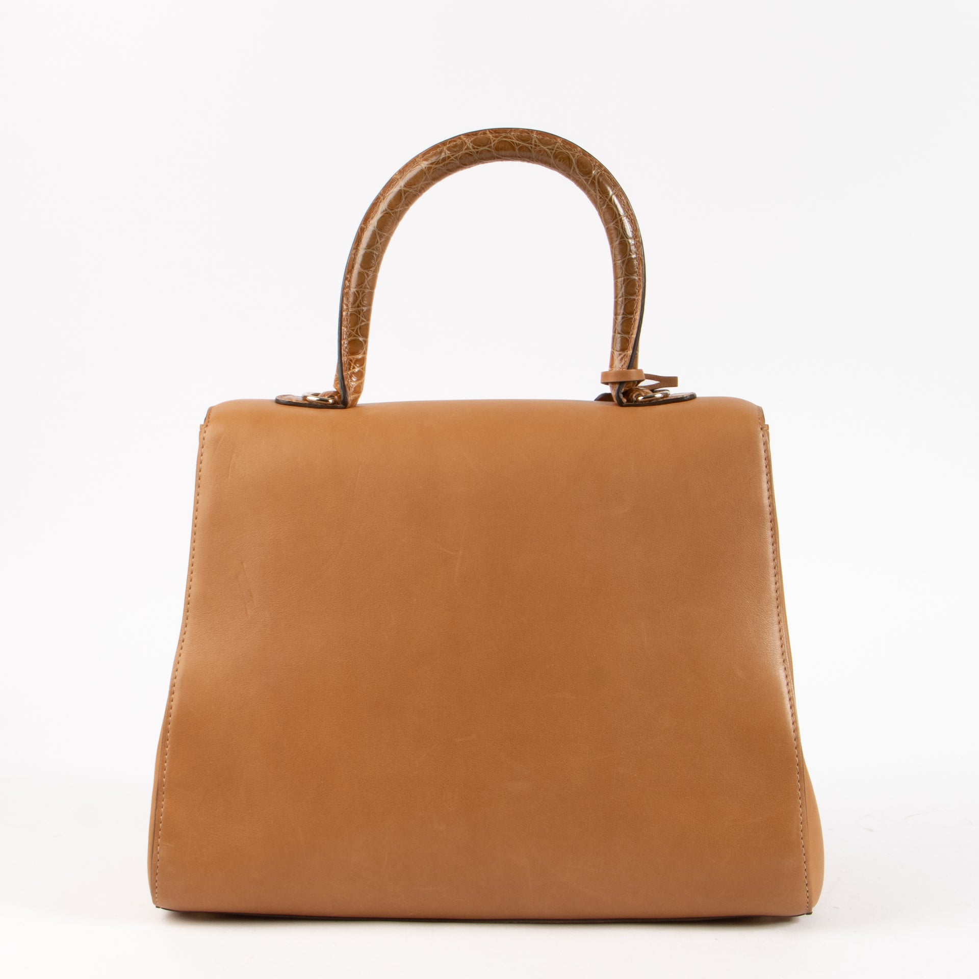 Delvaux Vegetal Alligator/Dream Brillant MM Bag