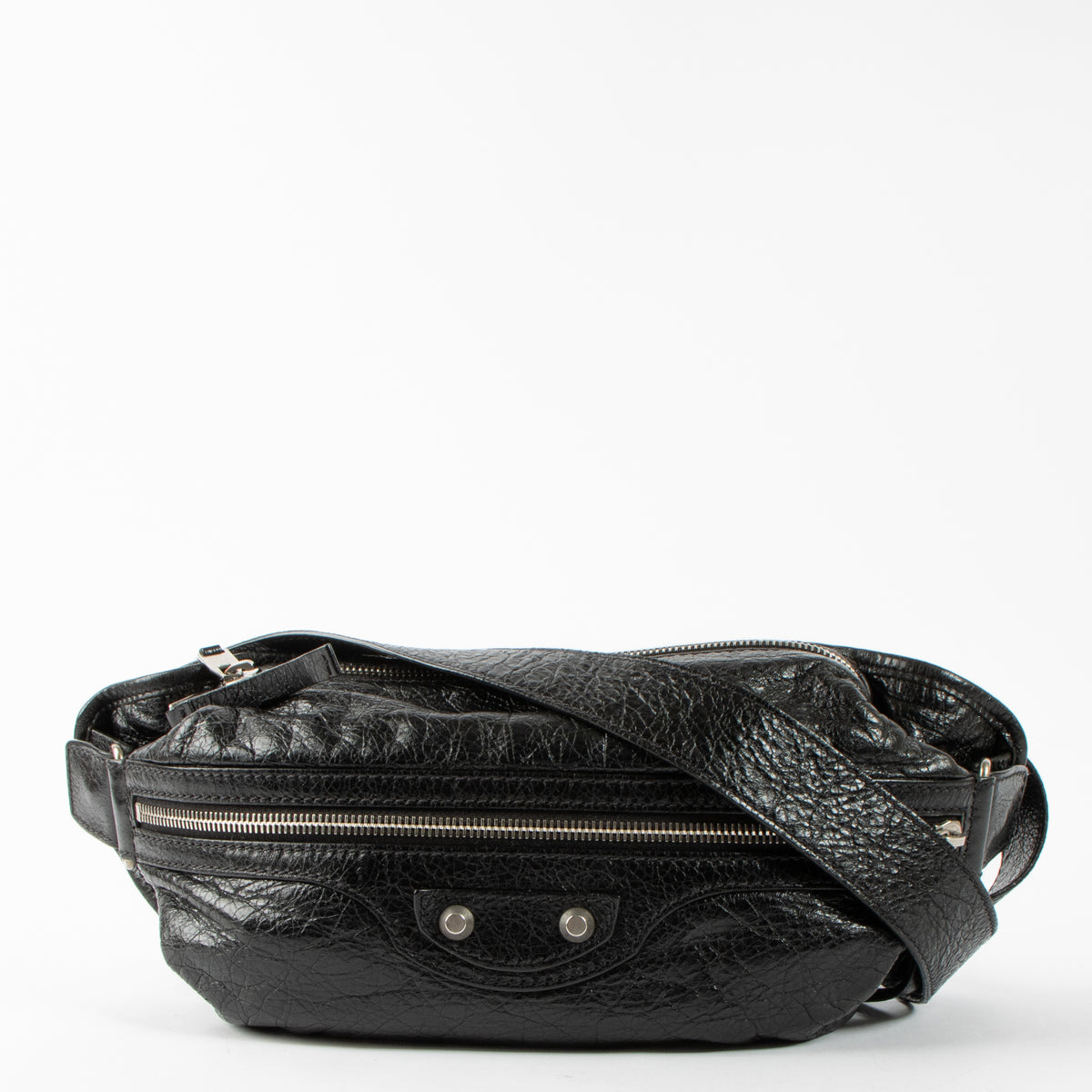 Shop this authentic Balenciaga Black Arena Neo Lift Belt bag pre-loved on labellov.com