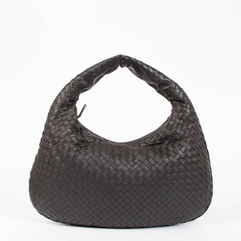 Shop the authentic Bottega Veneta brown Medium Veneta Hobo second hand on Labellov.com