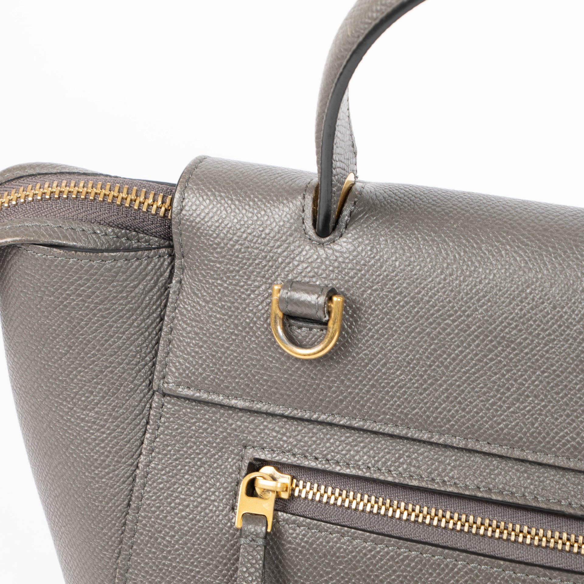 Shop the authentic Celine Taupe Belt Bag second hand on Labellov.com