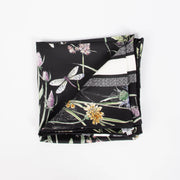 Shop the authentic Christian Dior Black Silk Scarf second hand on Labellov.com