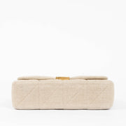 Shop the authentic Saint Laurent beige Jamie Medium Shoulder Bag second hand on Labellov.com
