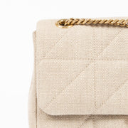 Shop the authentic Saint Laurent beige Jamie Medium Shoulder Bag second hand on Labellov.com