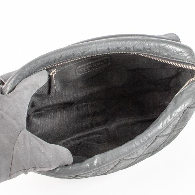 Chanel Black Iridescent Calfskin In The Mix Flap Bag