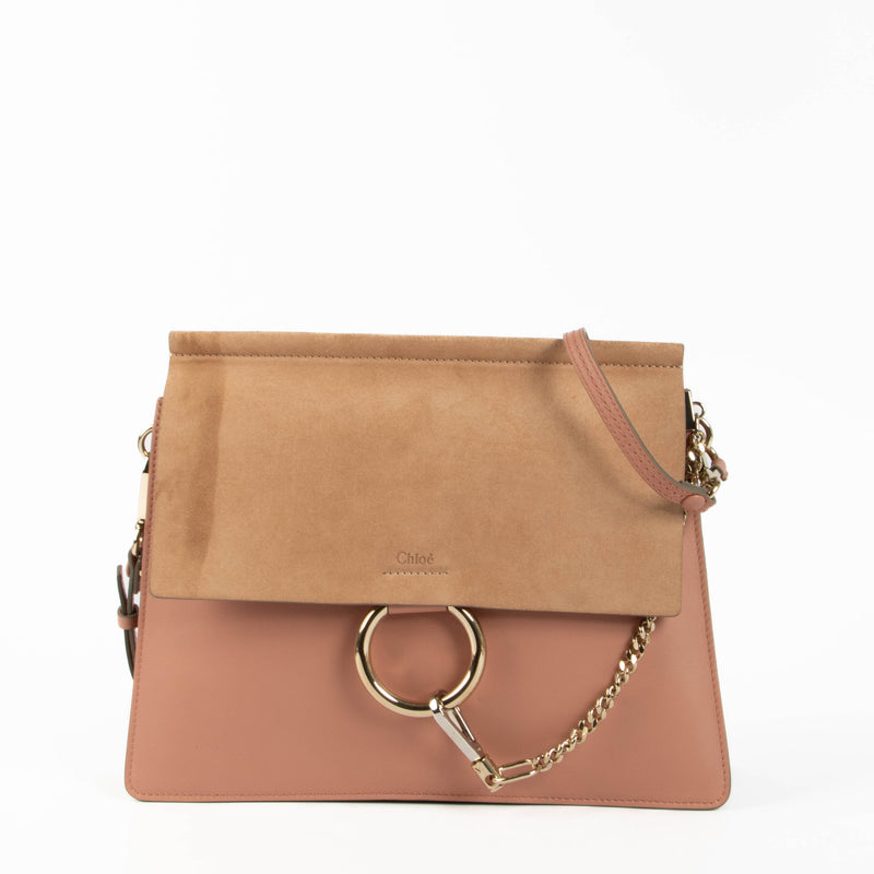 Shop the authentic Chloé Pink Medium Faye Bag brand new on Labellov.com