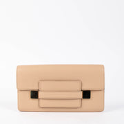 Shop this authentic Delvaux Nude Madame Wallet pre-loved on Labellov.com