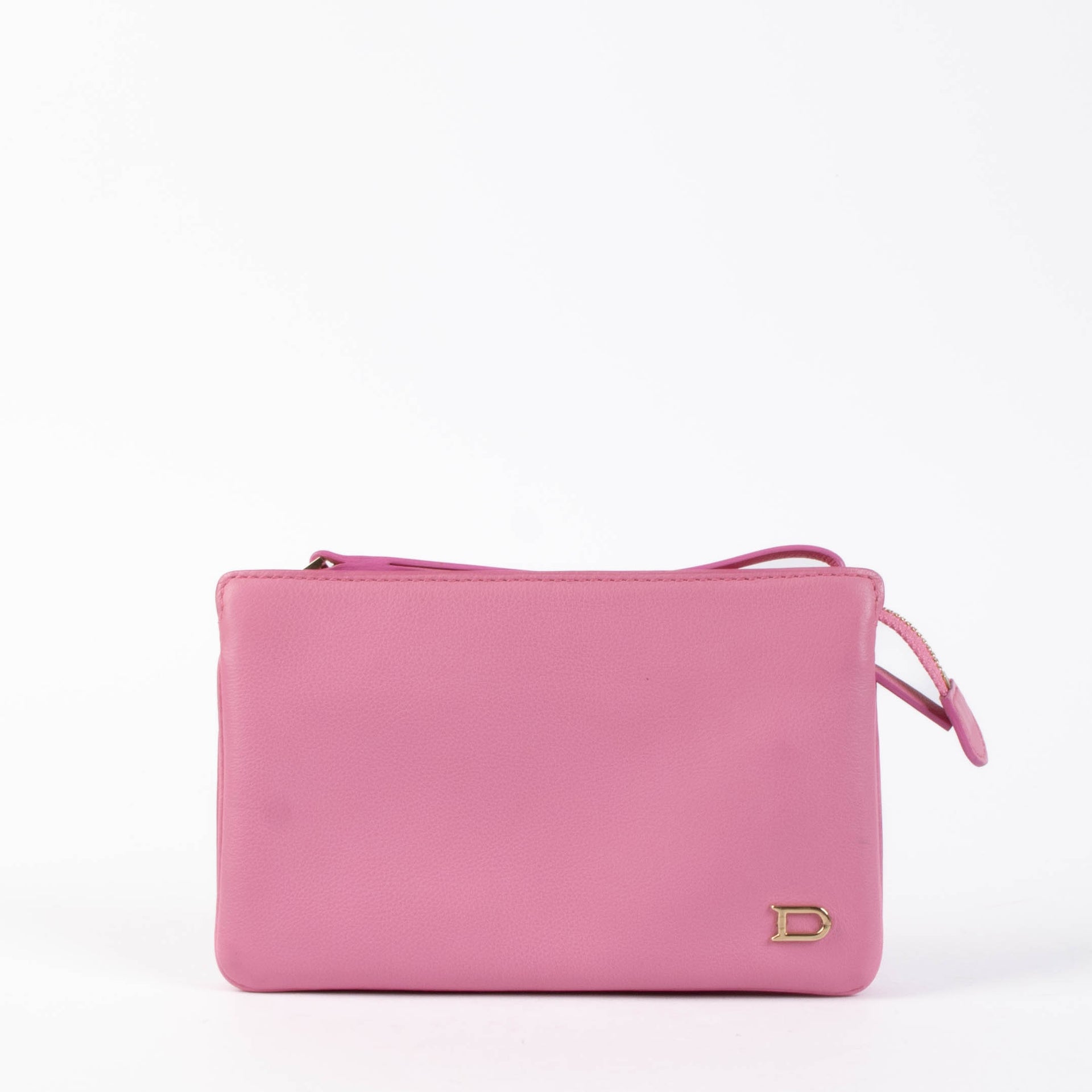 Shop this authentic Delvaux Flamingo Allure Pouch pre-loved on Labellov.com