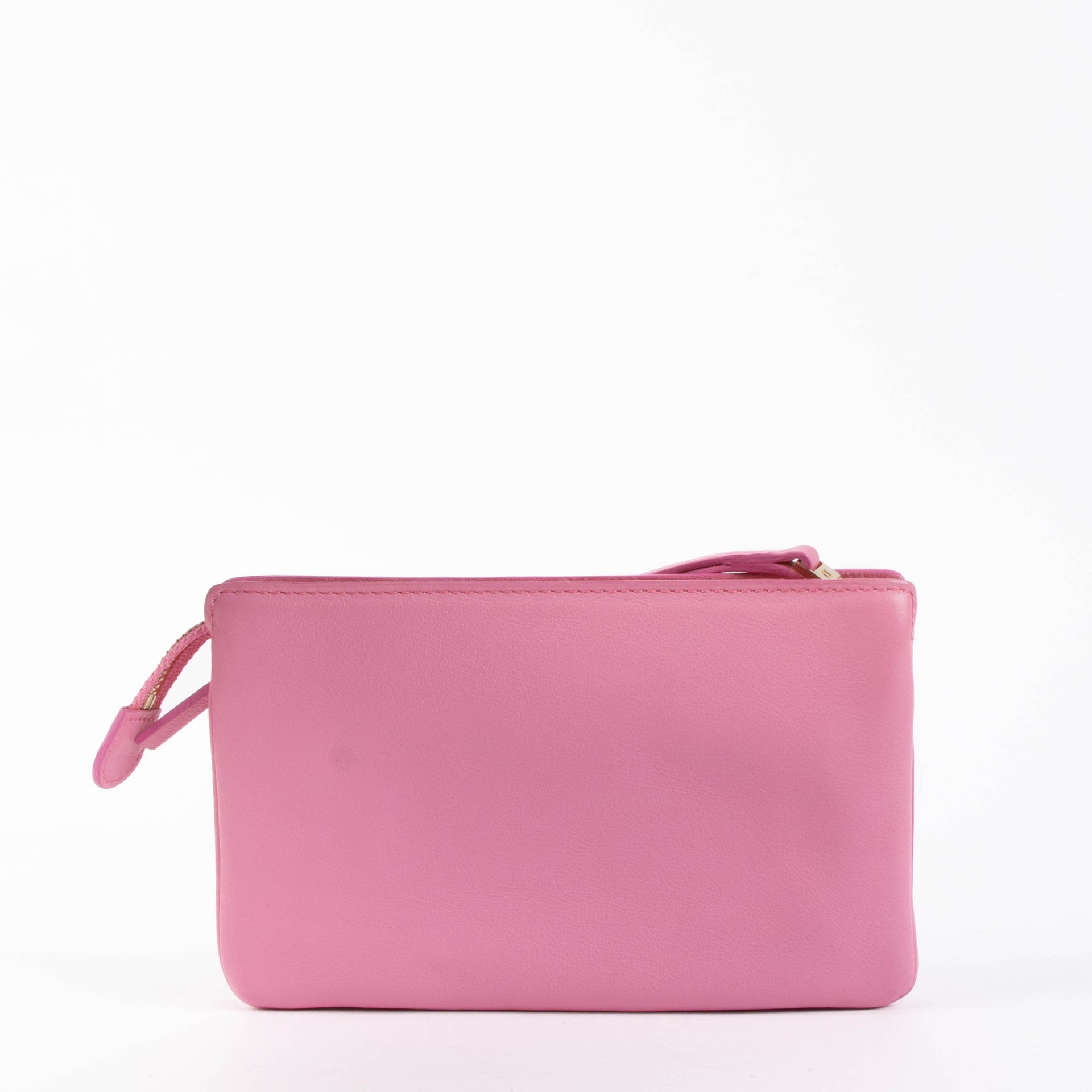 Shop this authentic Delvaux Flamingo Allure Pouch pre-loved on Labellov.com