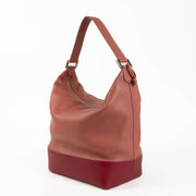 Shop the authentic Delvaux Pink Small Hobo Bag second hand on Labellov.com