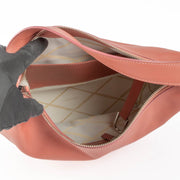 Shop the authentic Delvaux Pink Small Hobo Bag second hand on Labellov.com