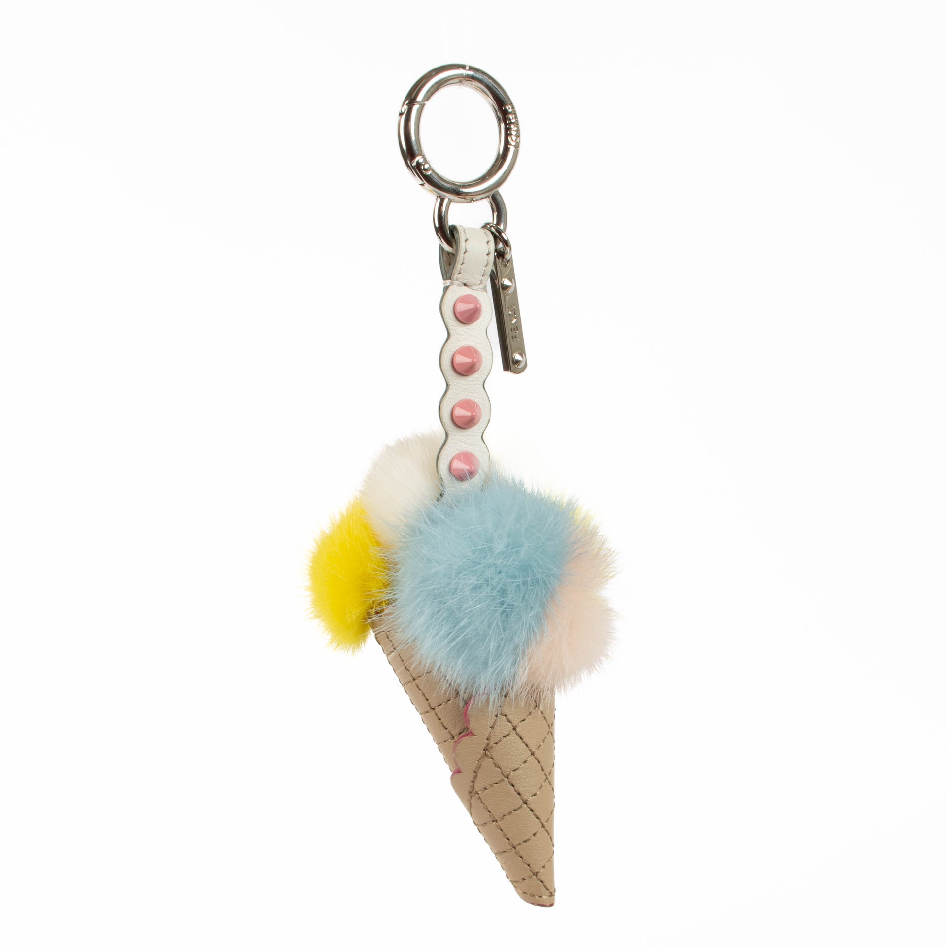 Shop this authenticFendi Multicolor Fur Ice Cream Charm pre-loved on Labellov.com