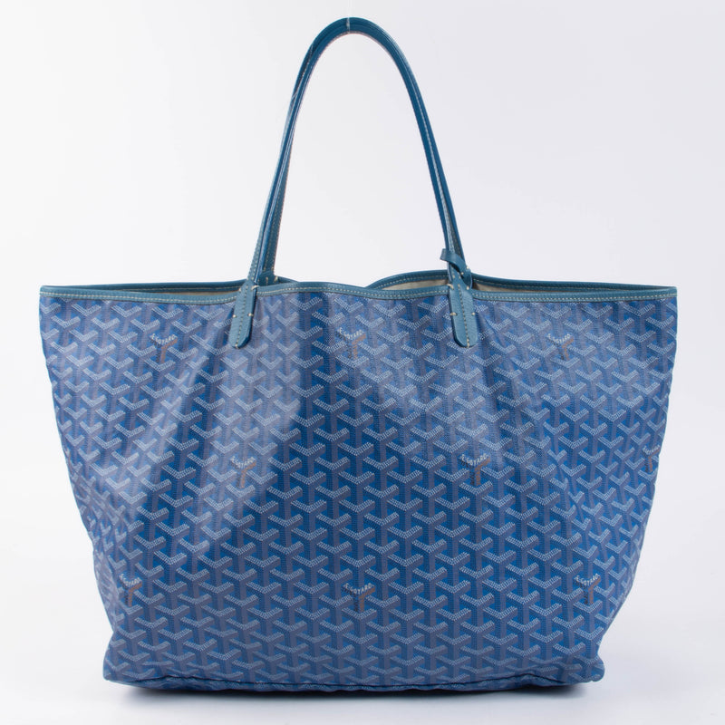 Goyard Blue Saint Louis GM Shoulder Bag