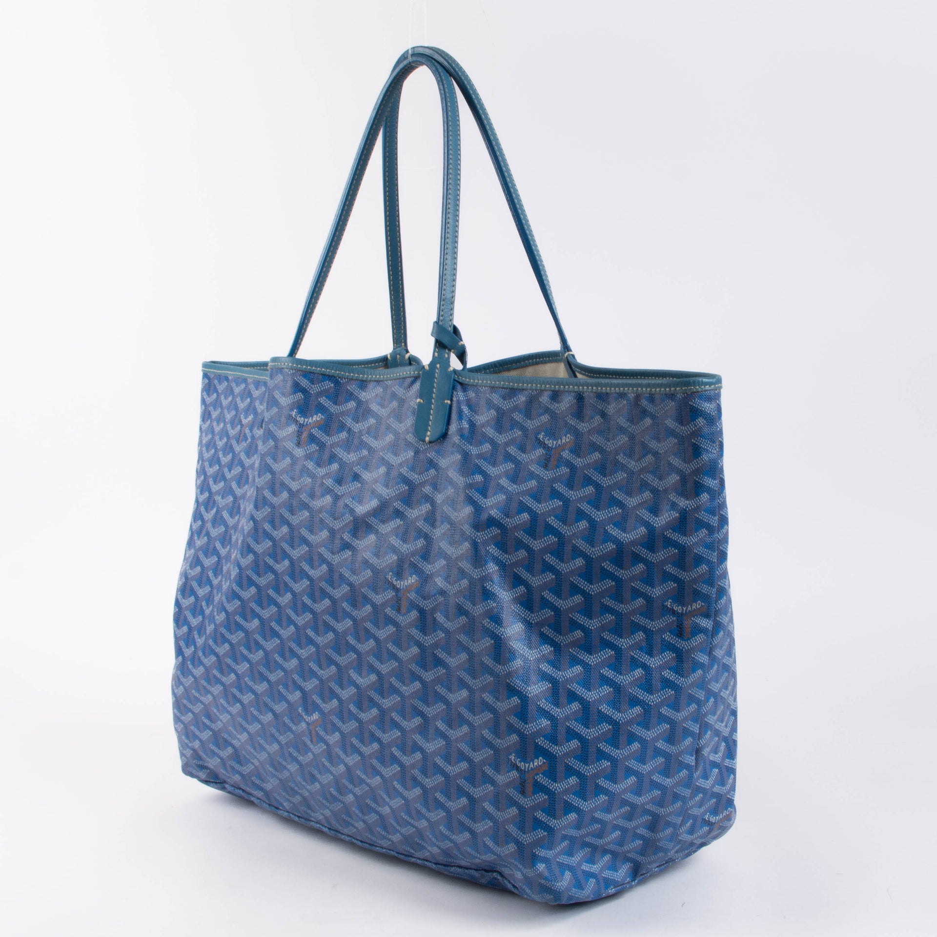 Goyard Blue Saint Louis GM Shoulder Bag