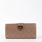Shop the authentic Gucci Rose Gold Guccissima Wallet brand new on Labellov.com
