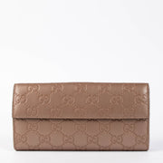 Shop the authentic Gucci Rose Gold Guccissima Wallet brand new on Labellov.com