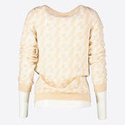 Shop authentic Hermès Beige Bateau Cashmere Ecossais H Sweater on Labellov.com.