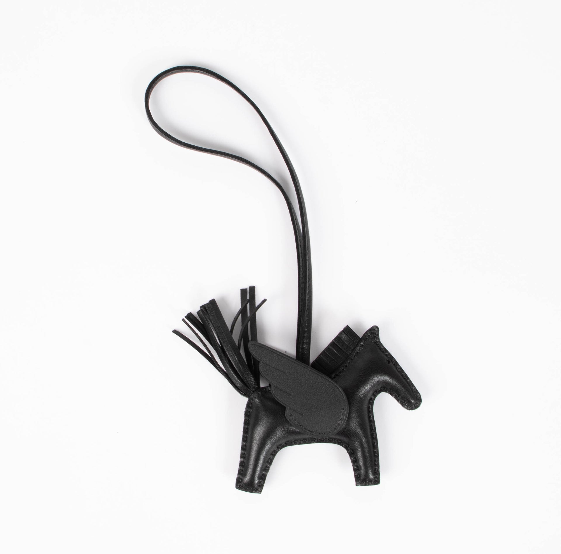 Hermes So Black Rodeo Pegase PM Charm
