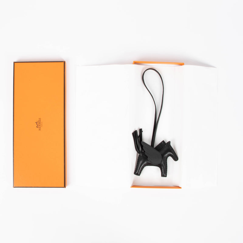 Hermes So Black Rodeo Pegase PM Charm