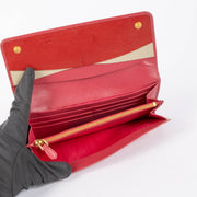 Shop this authentic Prada Pink Saffiano Wallet pre-loved on Labellov.com